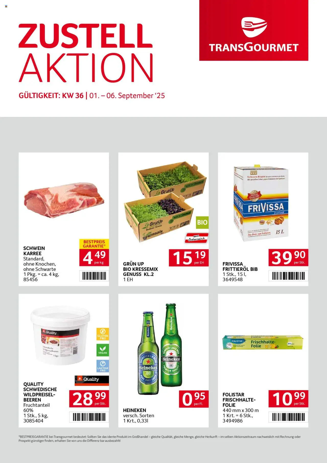  Transgourmet Zustellaktion ab (31.08.2025 - 06.09.2025) - Seite 1