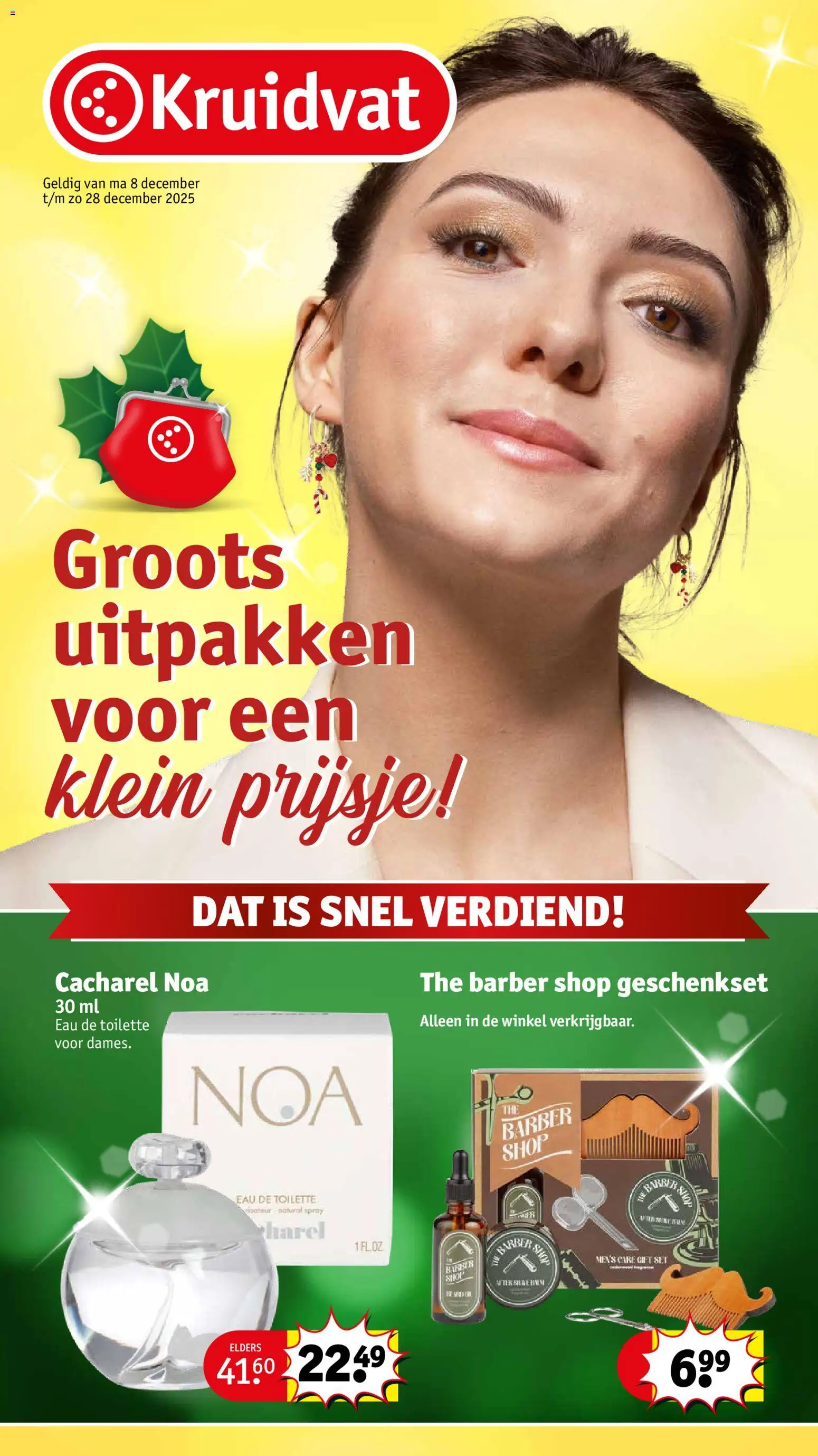 Voorbeeld van Folder van winkel Kruidvat geldig vanaf 08-12-2025