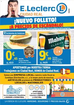 Vista previa del folleto de la tienda E.Leclerc válido desde el 29/09/2025 