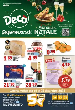 Anteprima dell'opuscolo Volantino Supermercati - Foggia dal negozio Decò valido da 15/12/2025