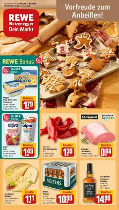 Vorschau von dem Prospekt des Geschäftes Rewe, gültig ab dem 17.11.2025