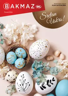 Pregled letka Bakmaz Katalog trgovine Bakmaz vrijedi od 01.04.2026