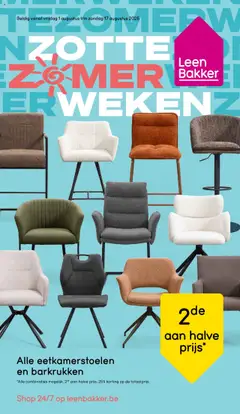 Voorbeeld van Folder van winkel Leen Bakker geldig vanaf 01/08/2025