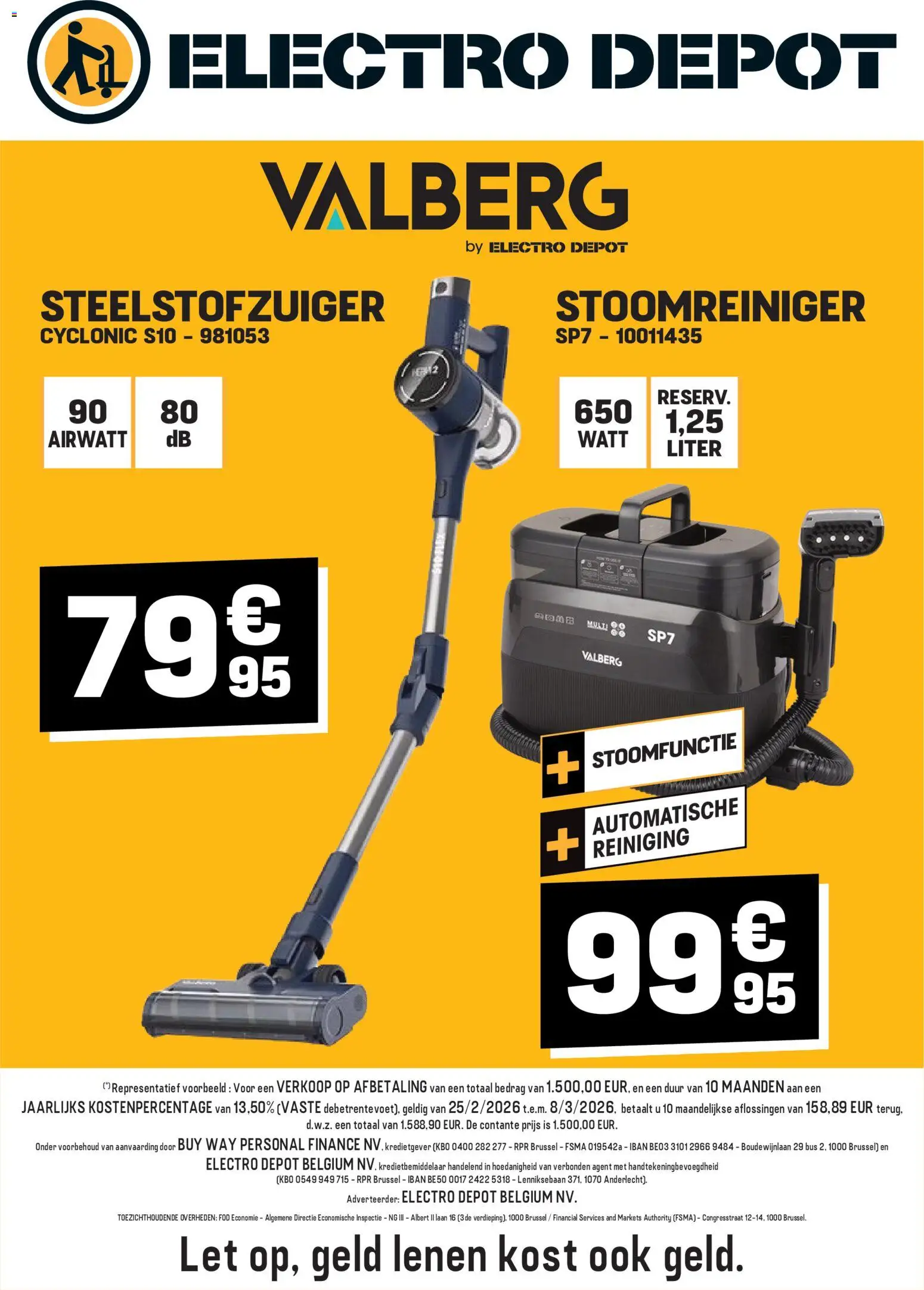 Voorbeeld van Folder van winkel Electro Depot geldig vanaf 25/02/2026