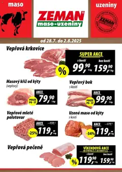 Náhled nabídky: Prodejny Zeman Leták - Dačice platný od 28.07.2025