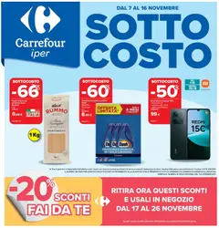 Anteprima dell'opuscolo Attuale volantino dal negozio Carrefour valido da 07/11/2025