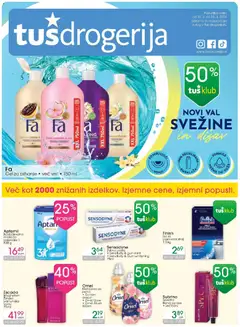 Predogled kataloga iz trgovine Tuš drogerija veljaven od 11.03.2026
