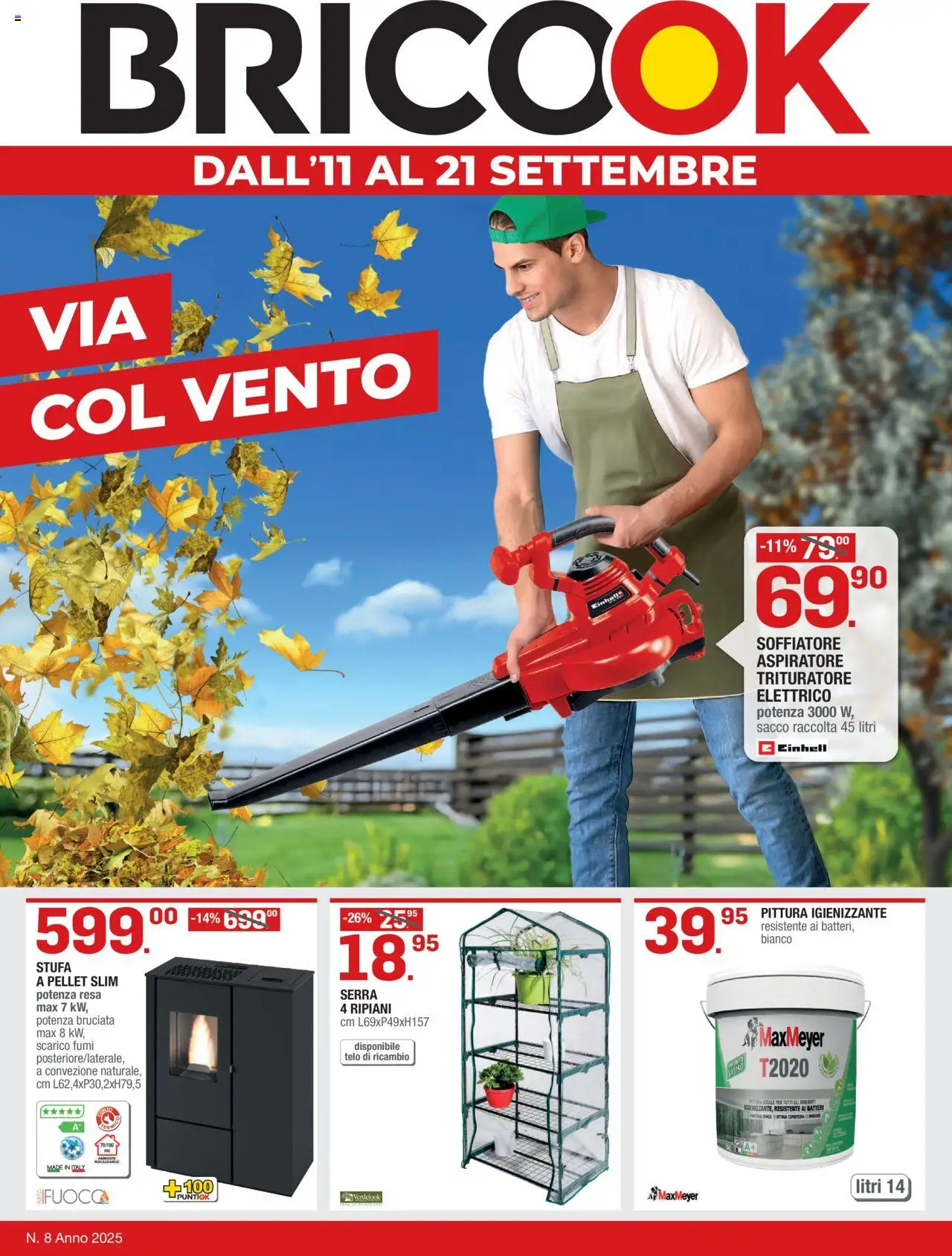 Volantino Brico OK valido da 11/09/2025 numero di pagina 1