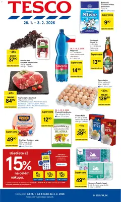 Náhled nabídky: Tesco Hypermarket platný od 28.01.2026