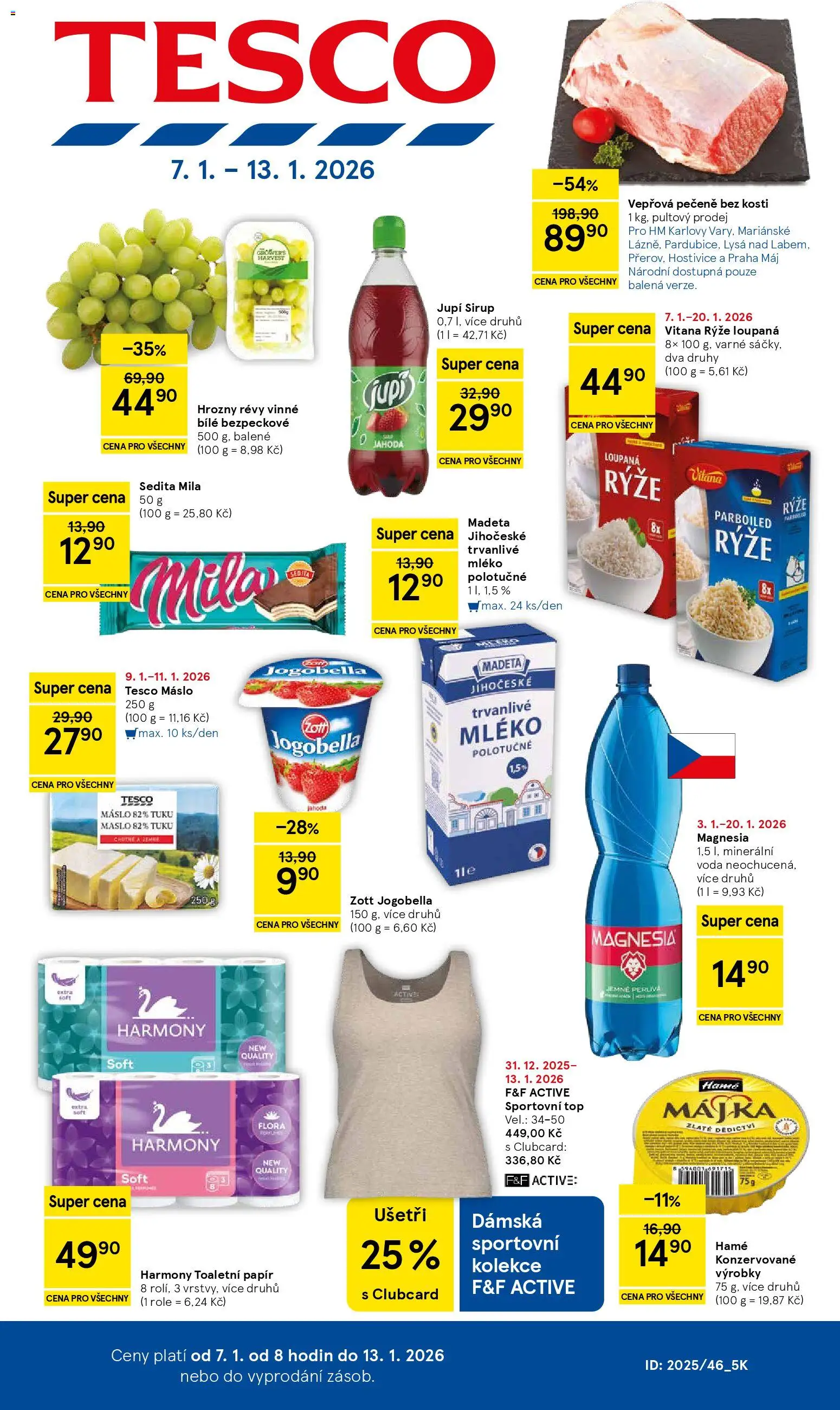 Náhled nabídky: Tesco Hypermarket platný od 07.01.2026