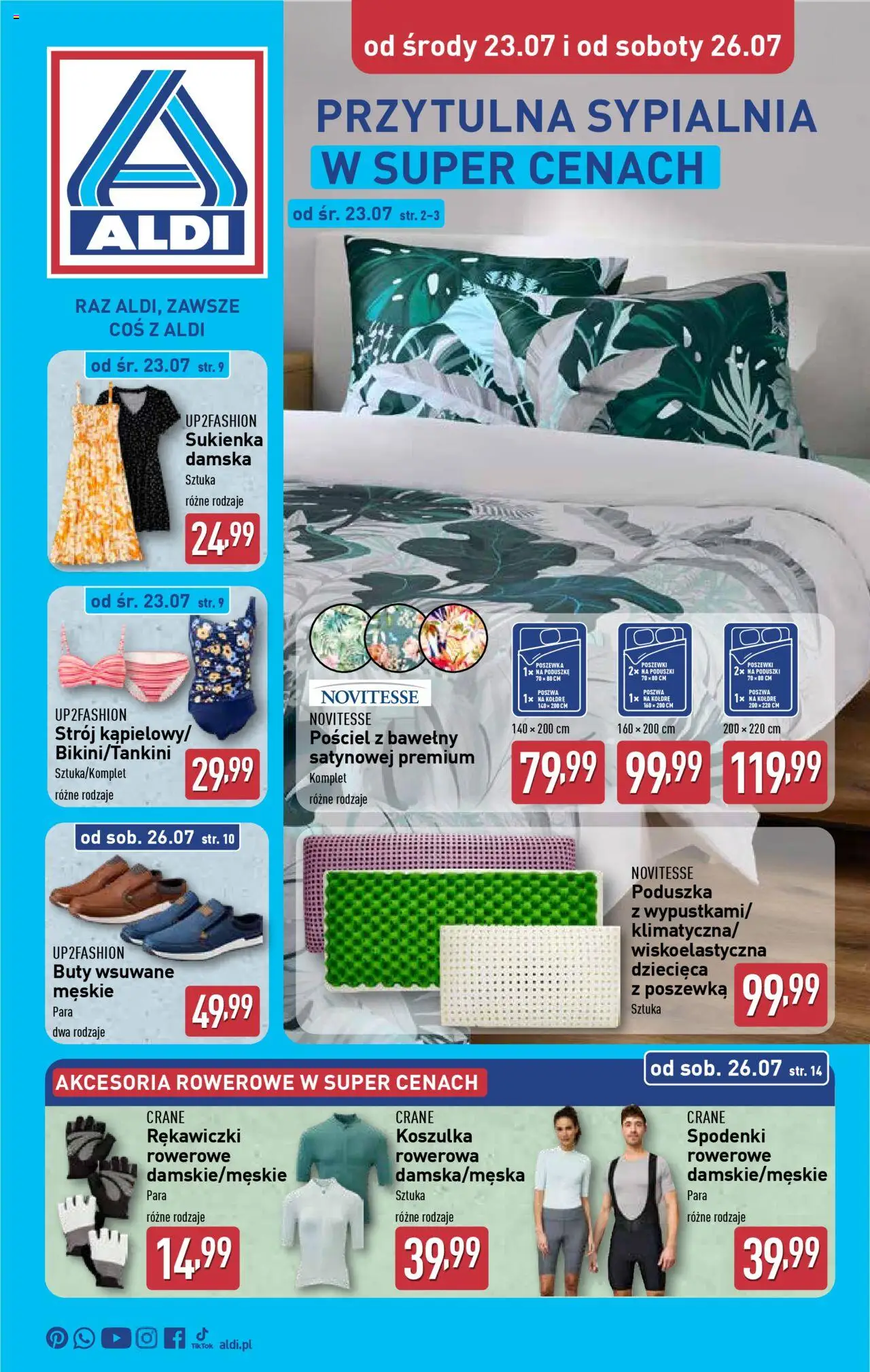 Aldi Hity od Środy i od Soboty od 23.07.2025 - Nowa Gazetka - Numer strony 1