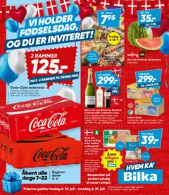 Eksempel på tilbudsavis Tilbudsavis fra butik Bilka gyldig fra 25/07/2025