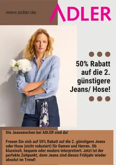 Vorschau von dem Prospekt des Geschäftes Adler, gültig ab dem 06.03.2026