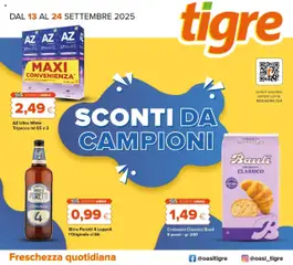 Anteprima dell'opuscolo Volantino Pescara dal negozio Tigre valido da 13/09/2025