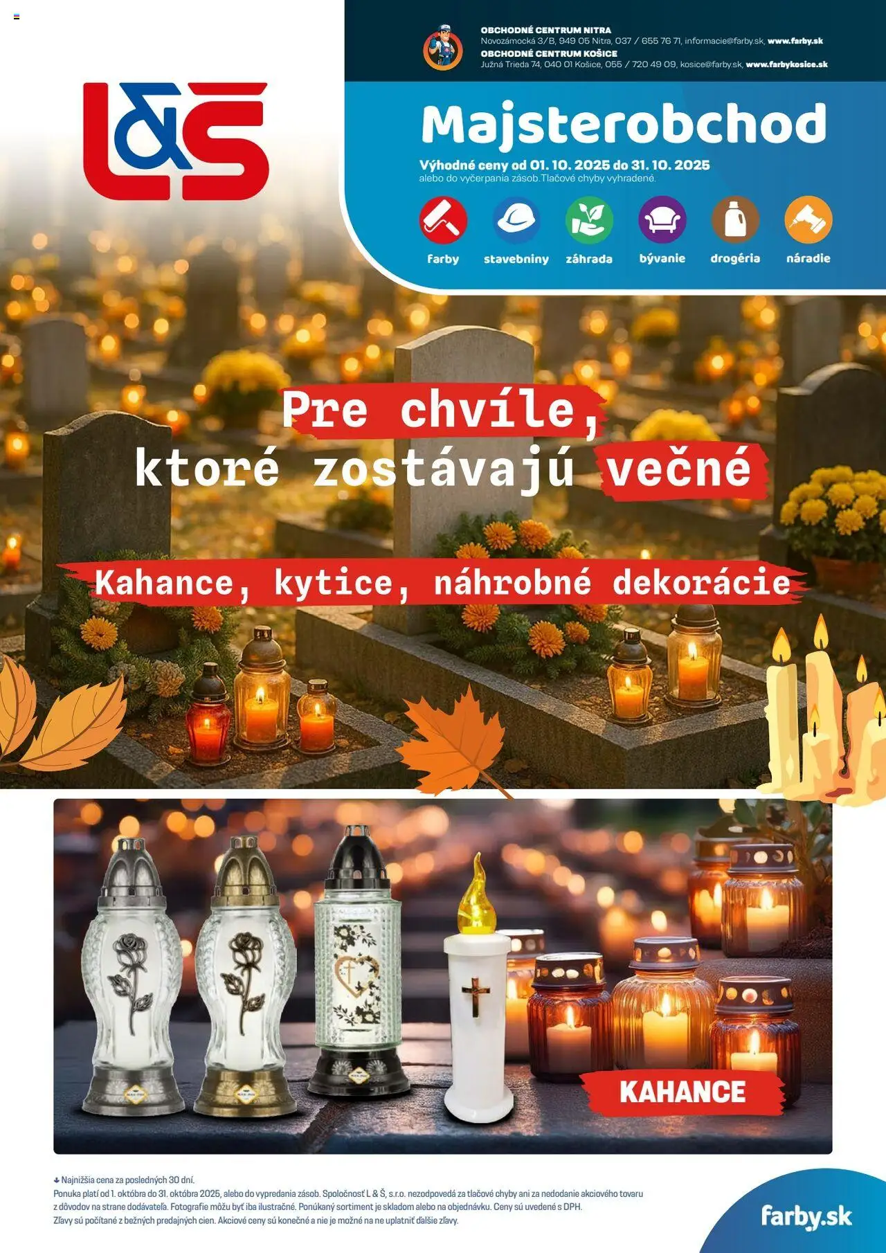 L&Š Leták (01.10. - 31.10.2025) - Akčná ponuka