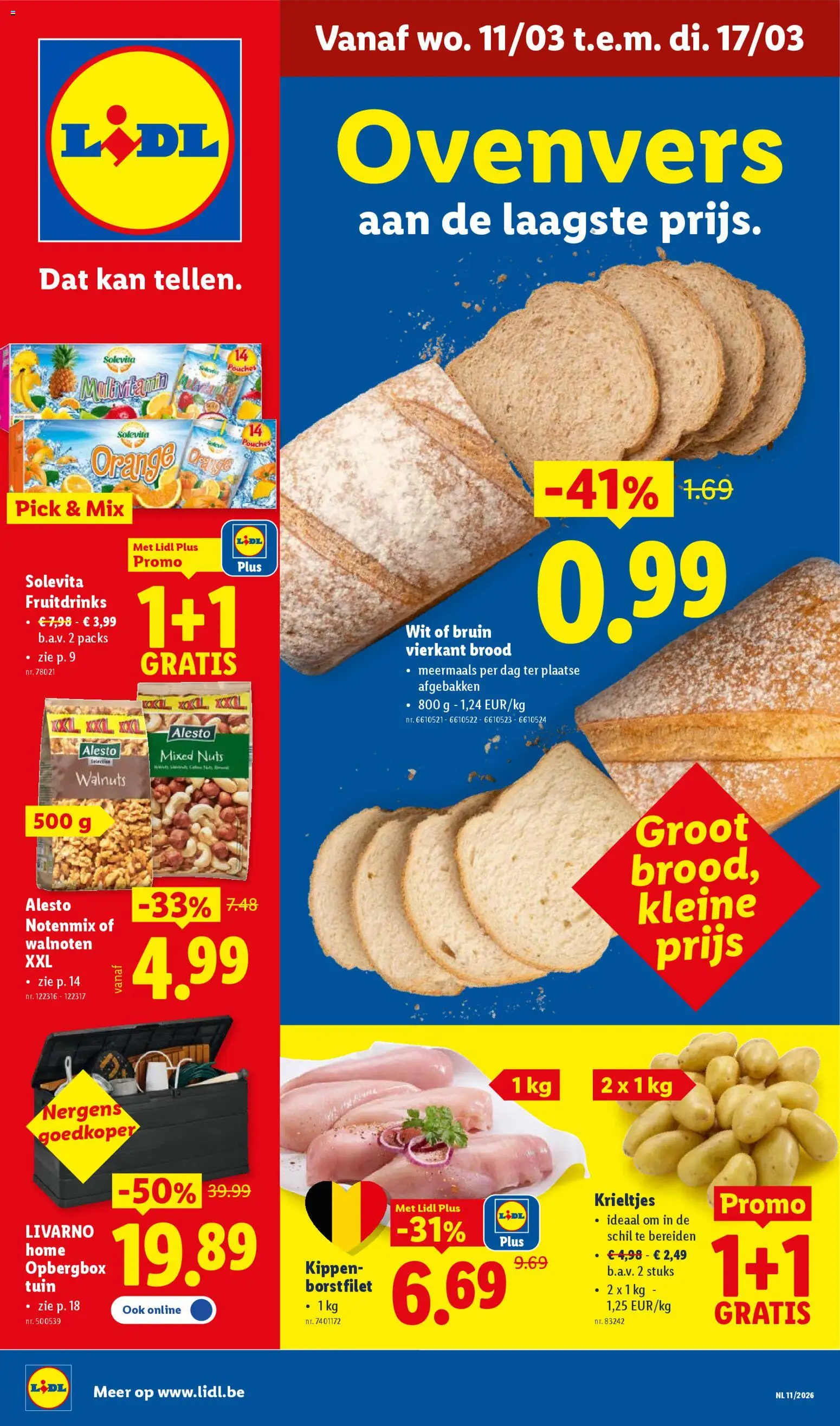 Voorbeeld van Lidl Folder week 11 van winkel Lidl geldig vanaf 11/03/2026