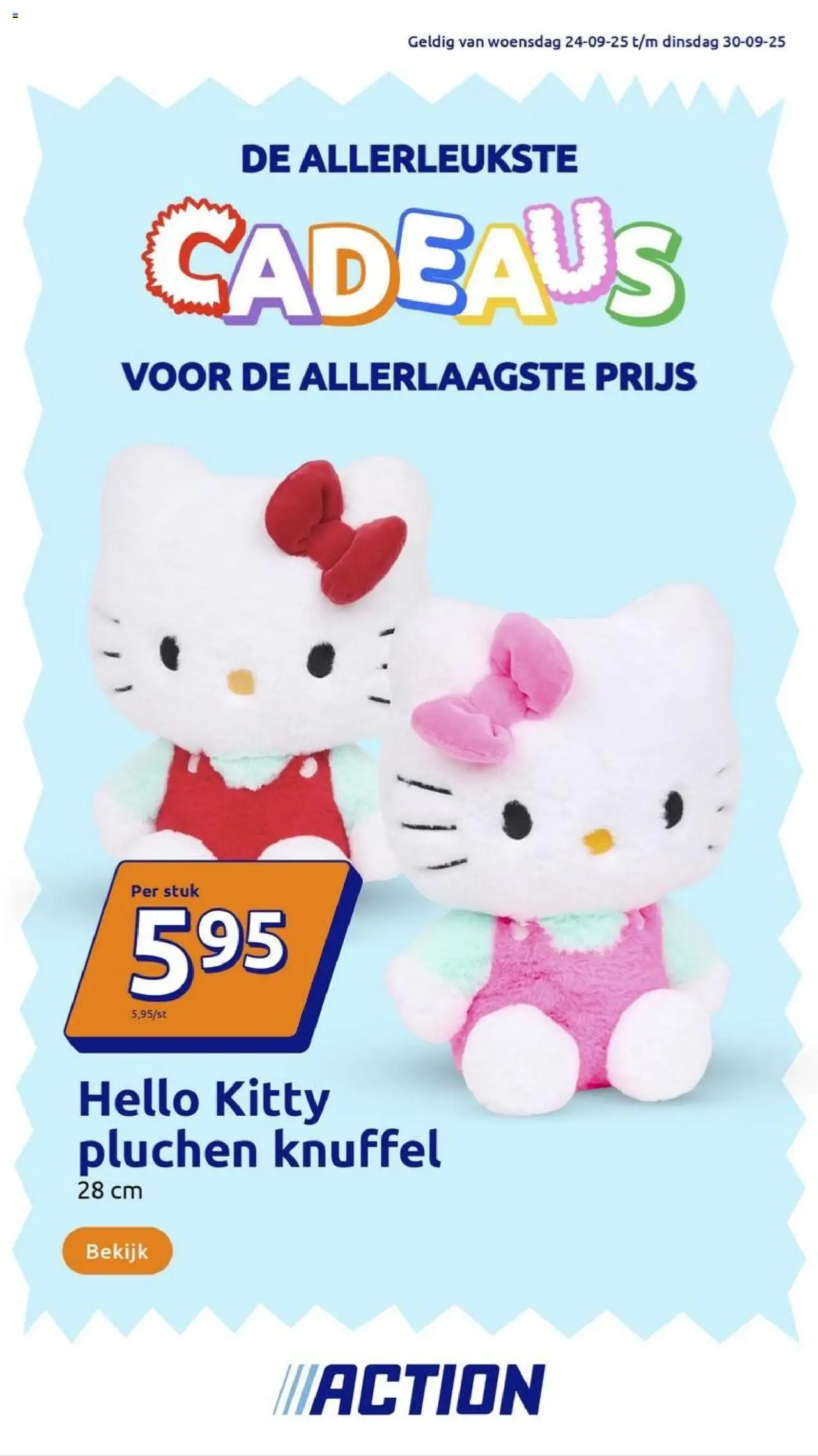 Action shop Cadeautjesfolder geldig vanaf 24-09-2025 - Paginanummer 1