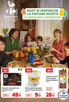 Previzualizarea de cataloage: Carrefour Carrefour Catalog Paste valabil de la 25.03.2026