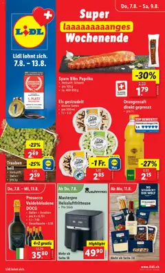 Vorschau des Merkblatts Aktionen vom Shop Lidl gültig von 07.08.2025 bis 13.08.2025