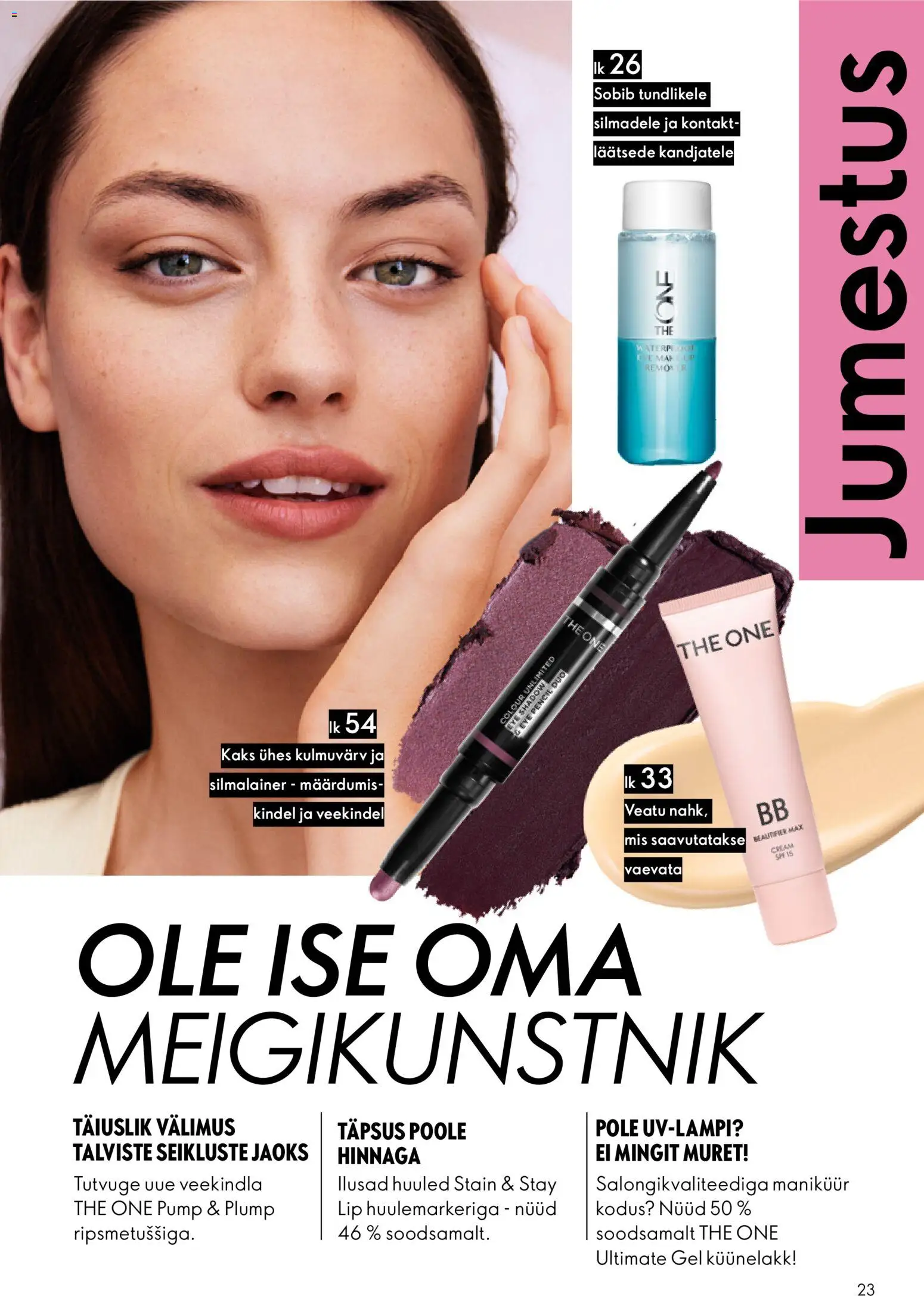 Oriflame kliendilehe eelvaade alates 2025.12.31