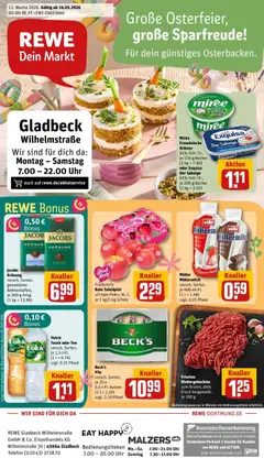 Vorschau von dem Prospekt des Geschäftes Rewe, gültig ab dem 15.03.2026