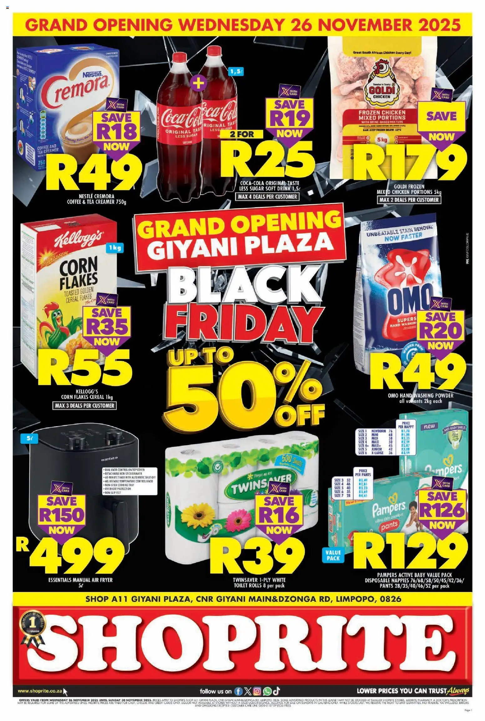 Preview of Shoprite flyer valid from 26/11/2025