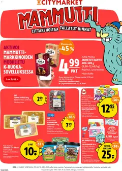 Kaupan K-Citymarket K-Citymarket tarjoukset esikatselu, voimassa 19/03/2026