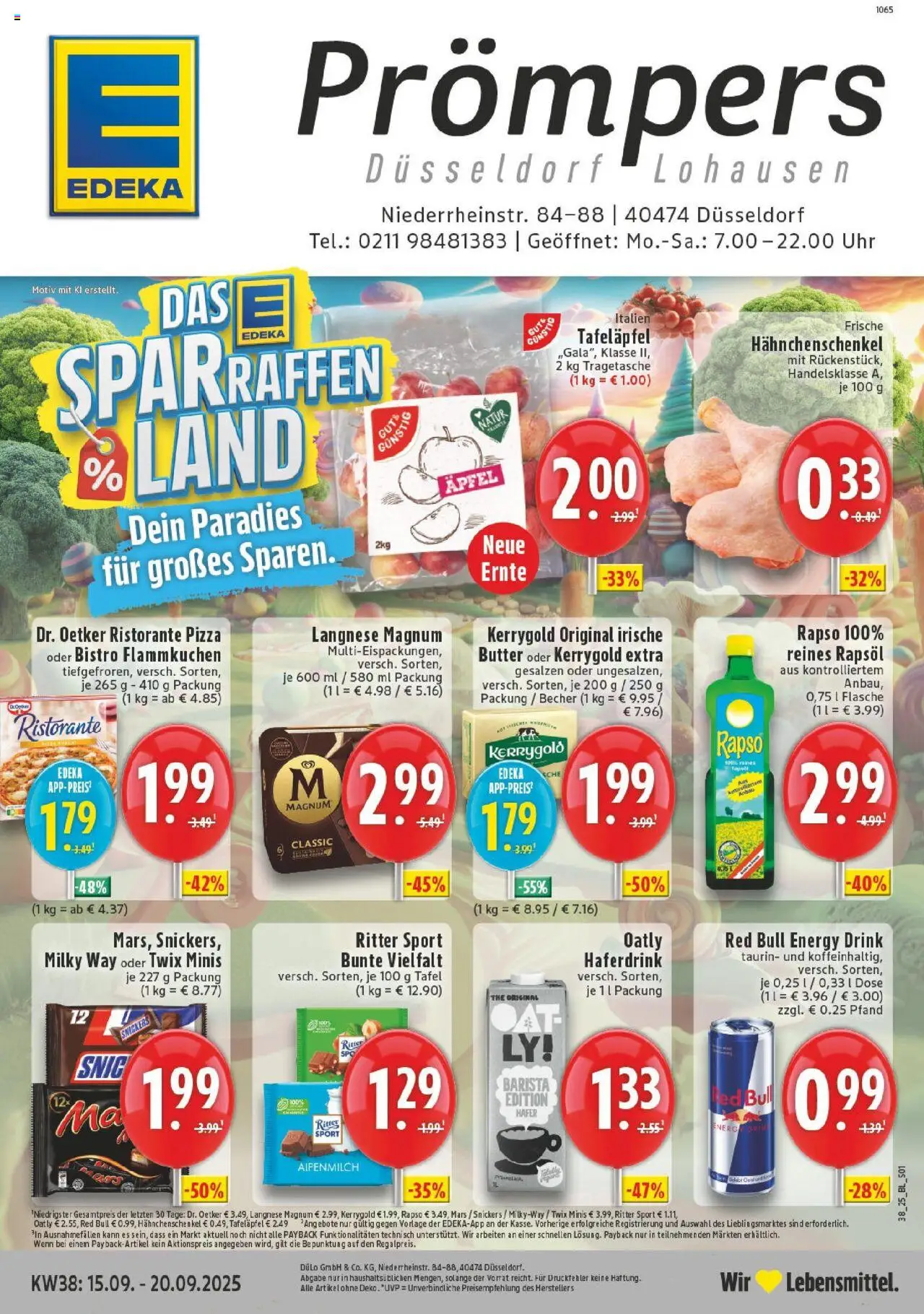 EDEKA Prospekt ab 14.09.2025 - Prospekt Düsseldorf Online