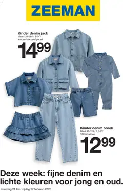 Voorbeeld van Folder van winkel Zeeman geldig vanaf 21-02-2026