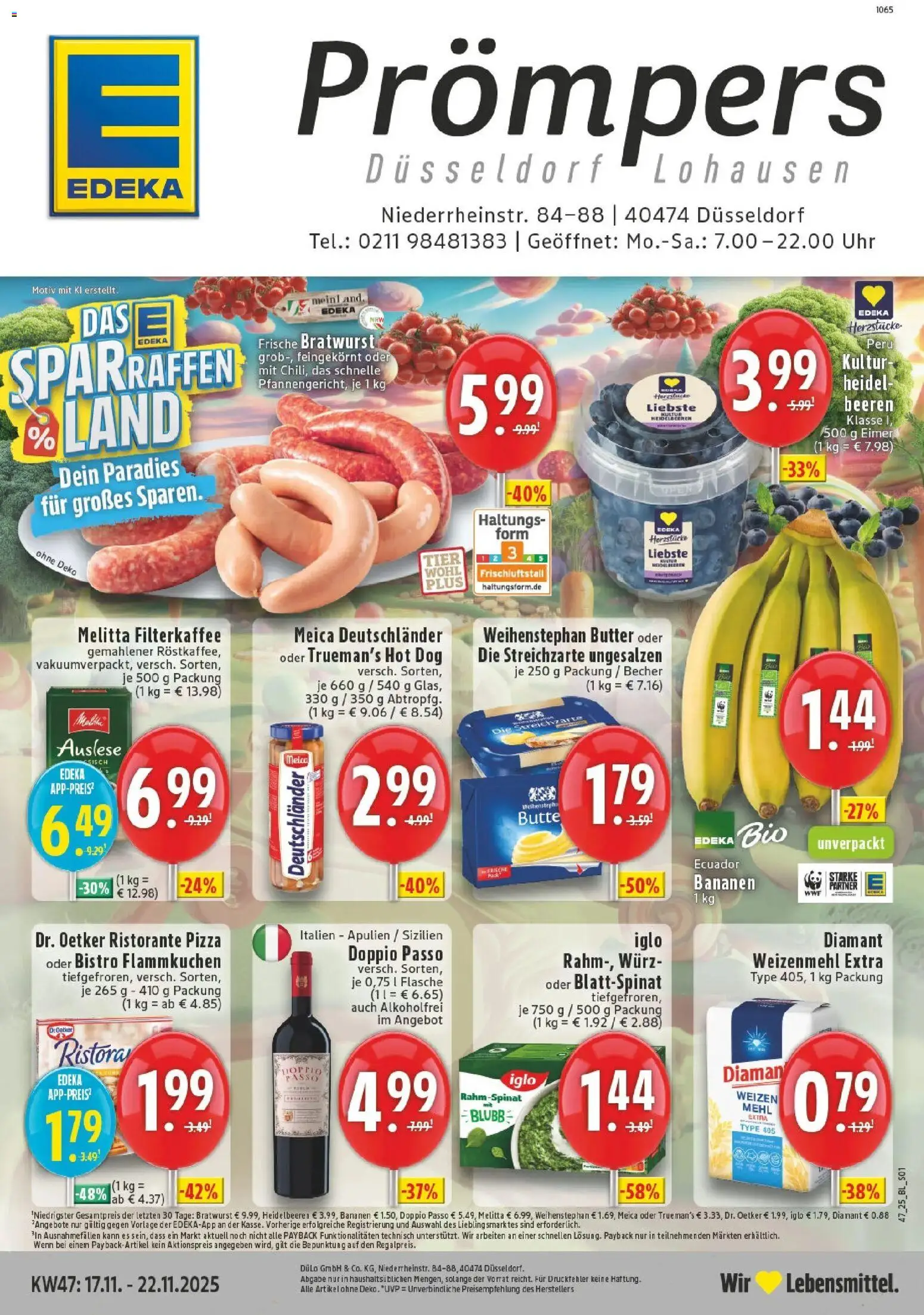 Vorschau von dem Prospekt des Geschäftes Edeka, gültig ab dem 17.11.2025
