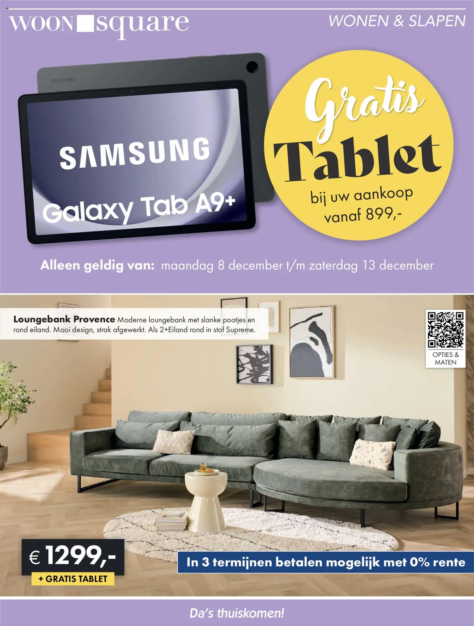Voorbeeld van Folder van winkel Woonsquare geldig vanaf 08-12-2025