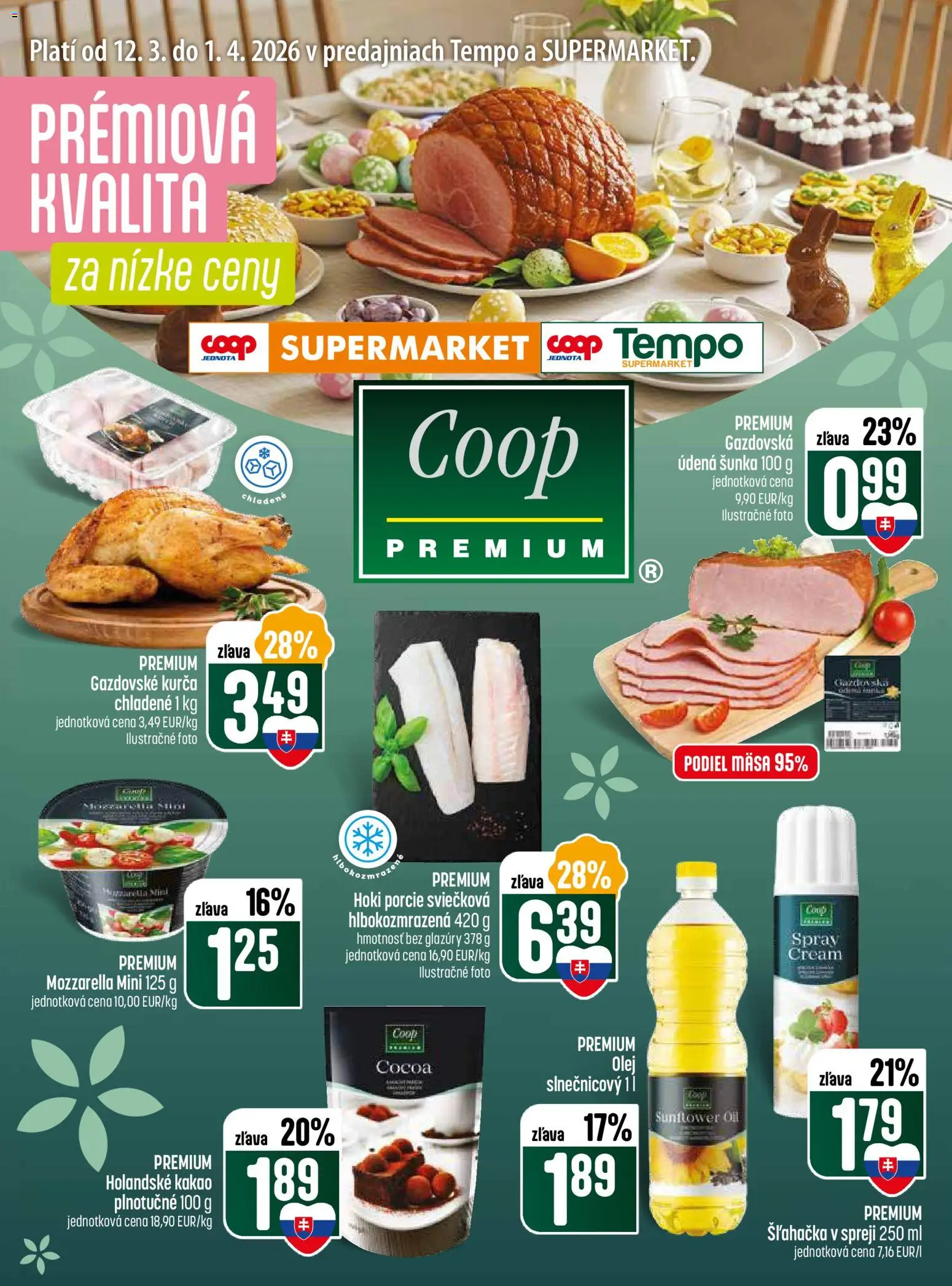 Náhľad COOP Jednota letáku platného od 12.03.2026