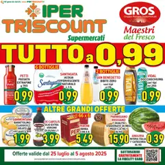 Anteprima dell'opuscolo Volantino Roma dal negozio Ipertriscount valido da 25/07/2025