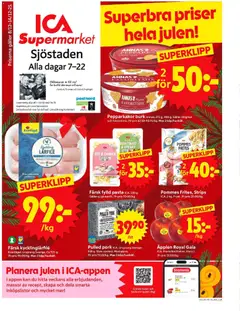 Förhandsgranska reklamblad Stockholm från butik ICA Supermarket gäller från 08/12/2025