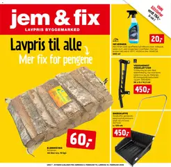 Forhåndsvis Kundeavis fra butikk Jem & Fix gyldig fra 07/02/2026