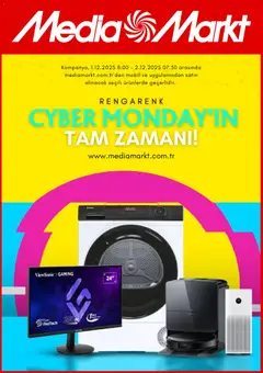 Media Markt Cyber Monday 01.12.2025 - Broşürünün önizlemesi