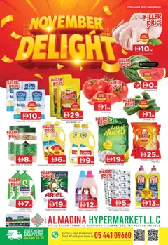 Preview of the catalogue November Delights - Abraj Al Madina, Ajman of store Al Madina valid from 6 Nov, 2025