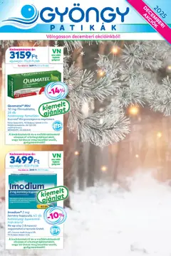 Gyöngy Patikák - Akciós újság Gyöngy Patikák megtekintése, amely érvényes 2025.12.01.-től