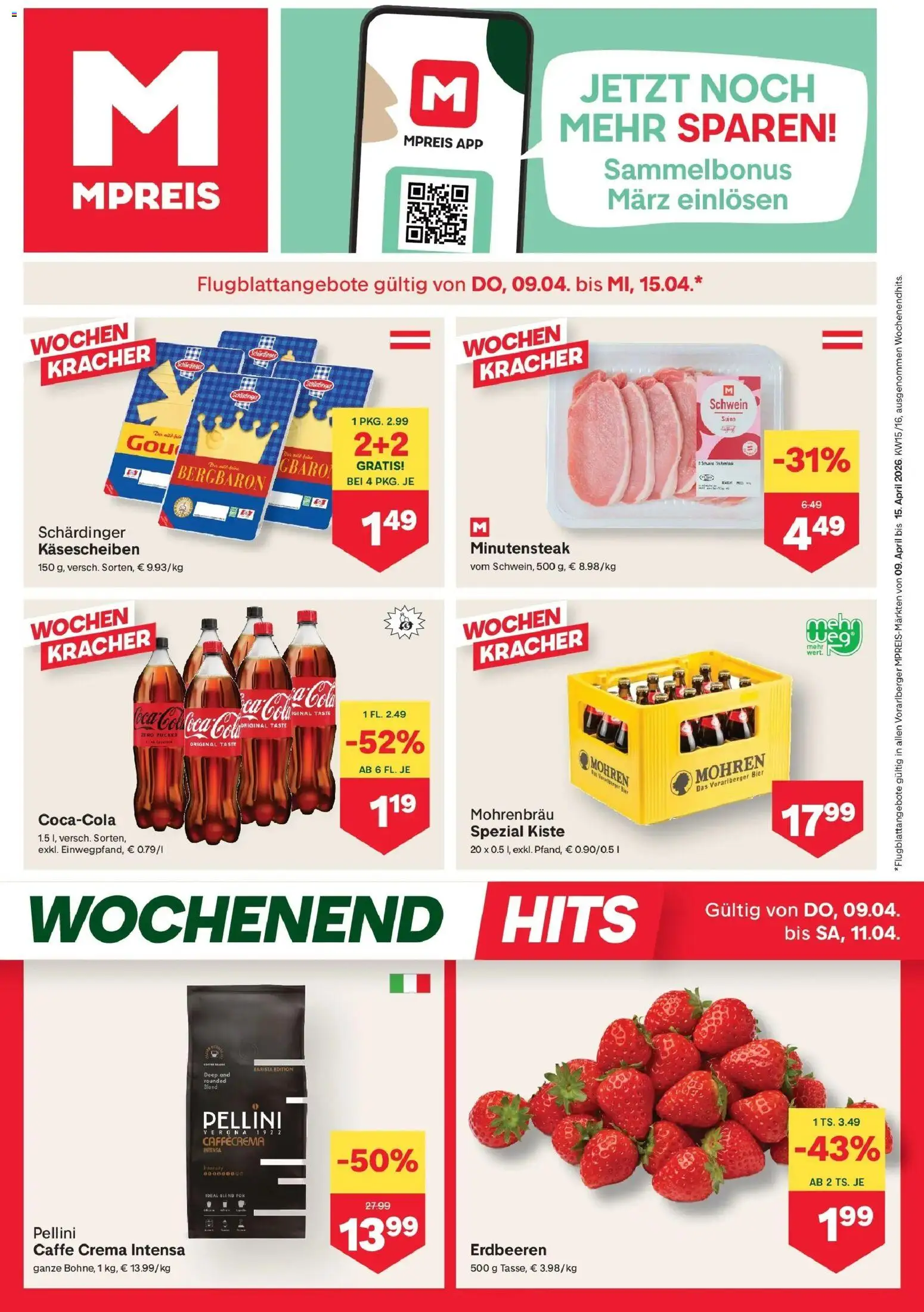 Vorschau der Angebote: MPREIS MPREIS St.Gallenkirch gültig ab 09.04.2026