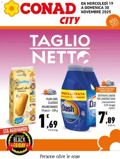 Anteprima dell'opuscolo Volantino City Lazio dal negozio Conad valido da 19/11/2025