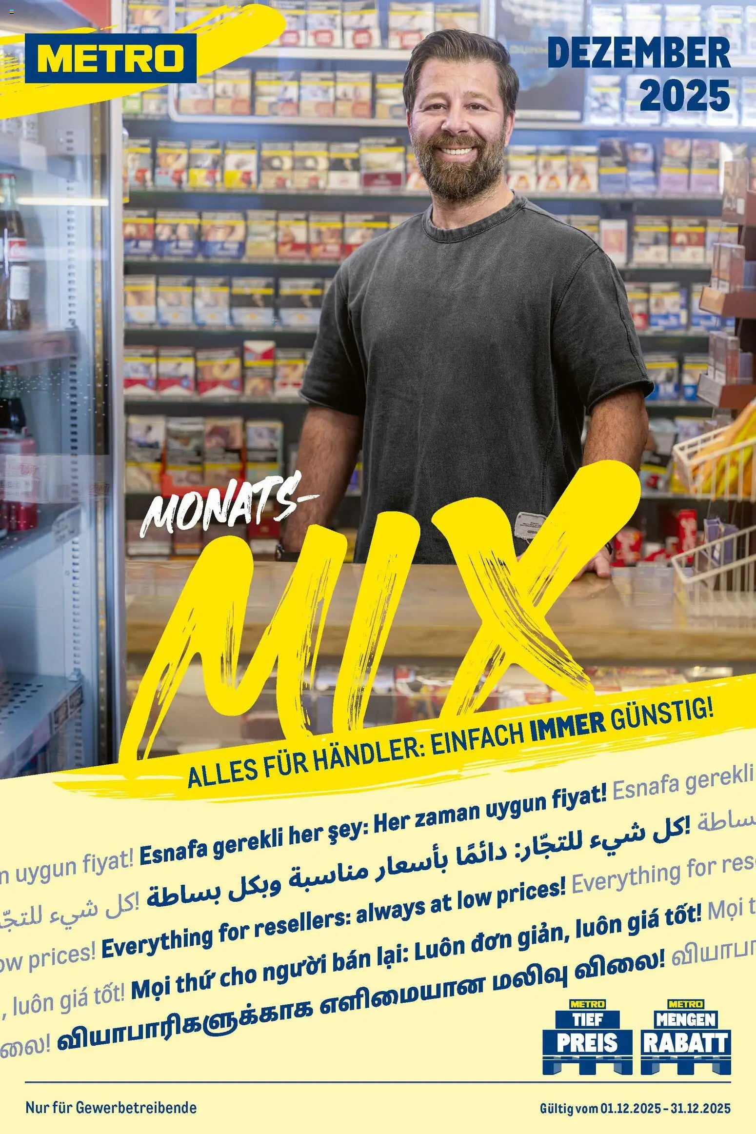 Vorschau von dem Prospekt des Geschäftes Metro, gültig ab dem 01.12.2025