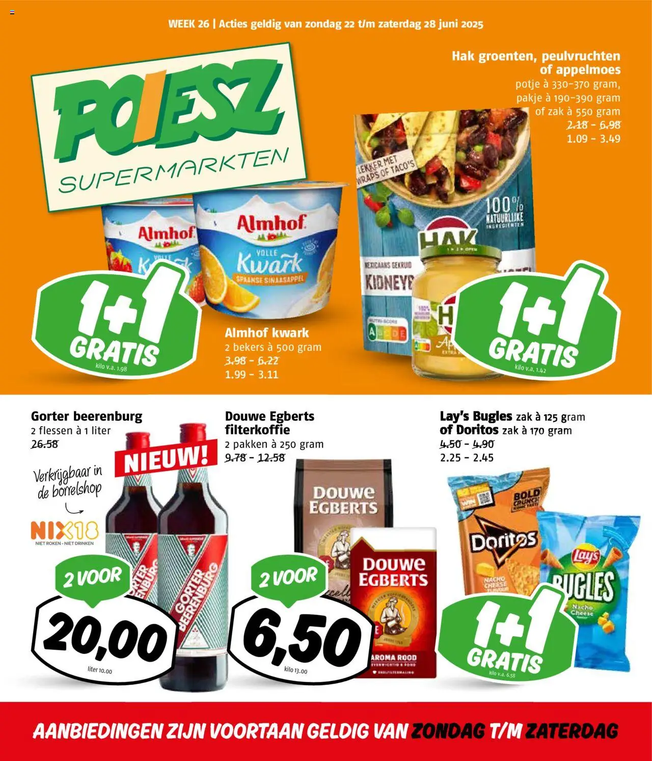 Poiesz shop Folder geldig vanaf 22-06-2025 - Paginanummer 1