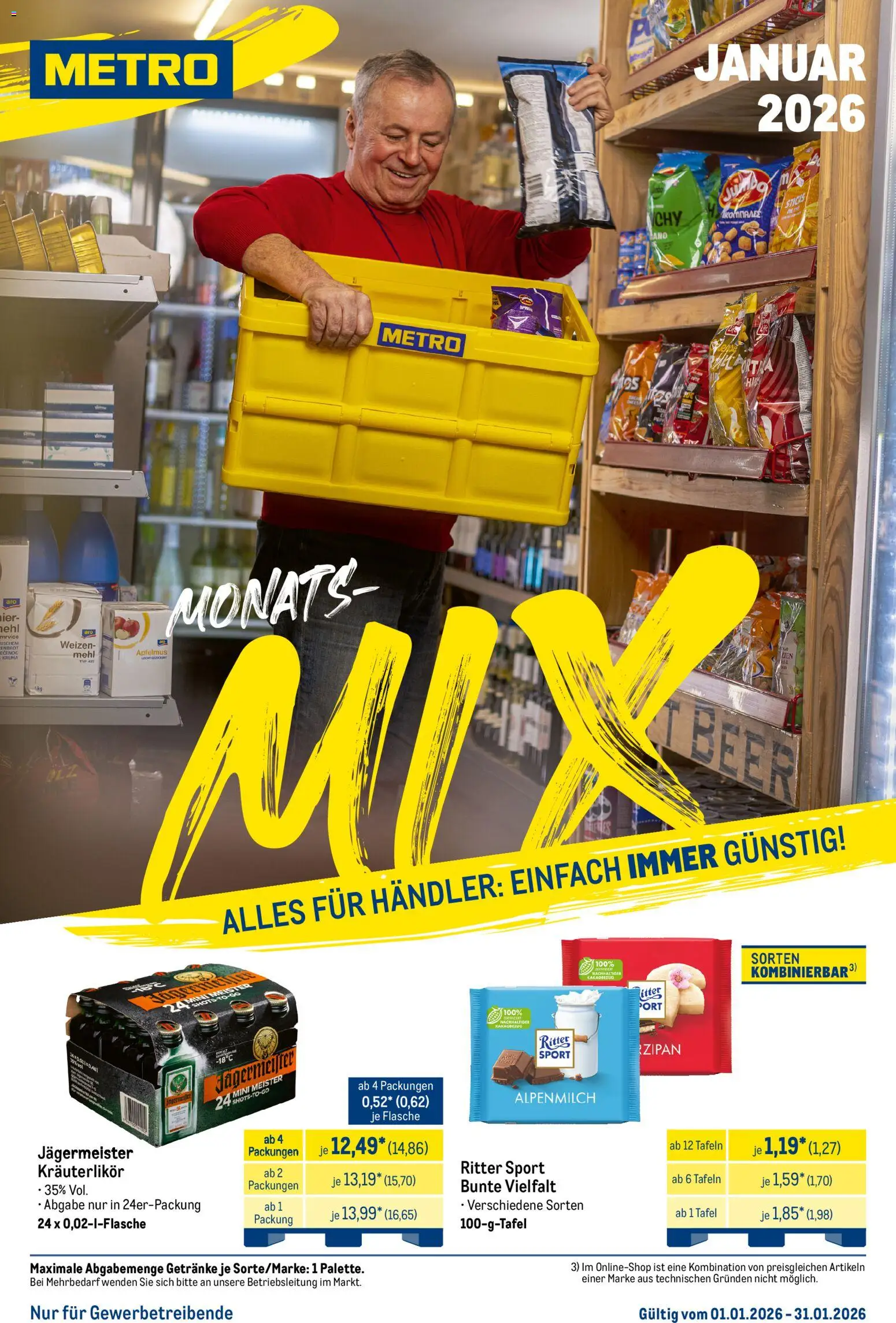 Vorschau von dem Prospekt des Geschäftes Metro, gültig ab dem 01.01.2026