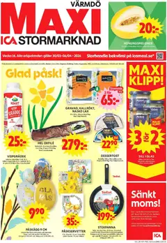 Förhandsgranska reklamblad Gustavsberg från butik ICA Maxi gäller från 30/03/2026