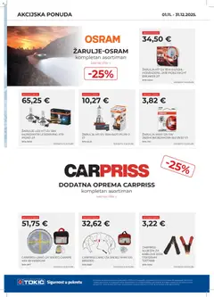 Pregled letka Katalog trgovine Tokić vrijedi od 01.11.2025 | Stranica: 9