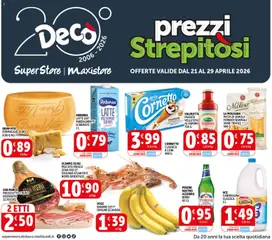 Anteprima dell'opuscolo Decò volantino MaxiStore Roma dal negozio Decò valido da 21/04/2026