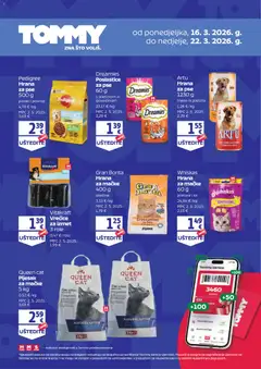 Pregled letka Dodatne pogodnosti za Tommy vjerne članove trgovine Tommy vrijedi od 16.03.2026