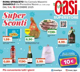 Anteprima dell'opuscolo Volantino Superstore dal negozio Oasi valido da 01/12/2025