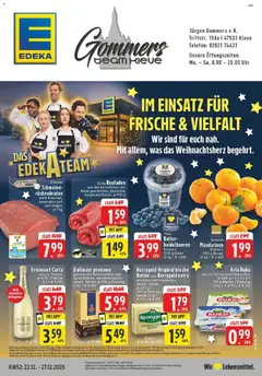 Vorschau von dem Prospekt des Geschäftes Edeka, gültig ab dem 22.12.2025