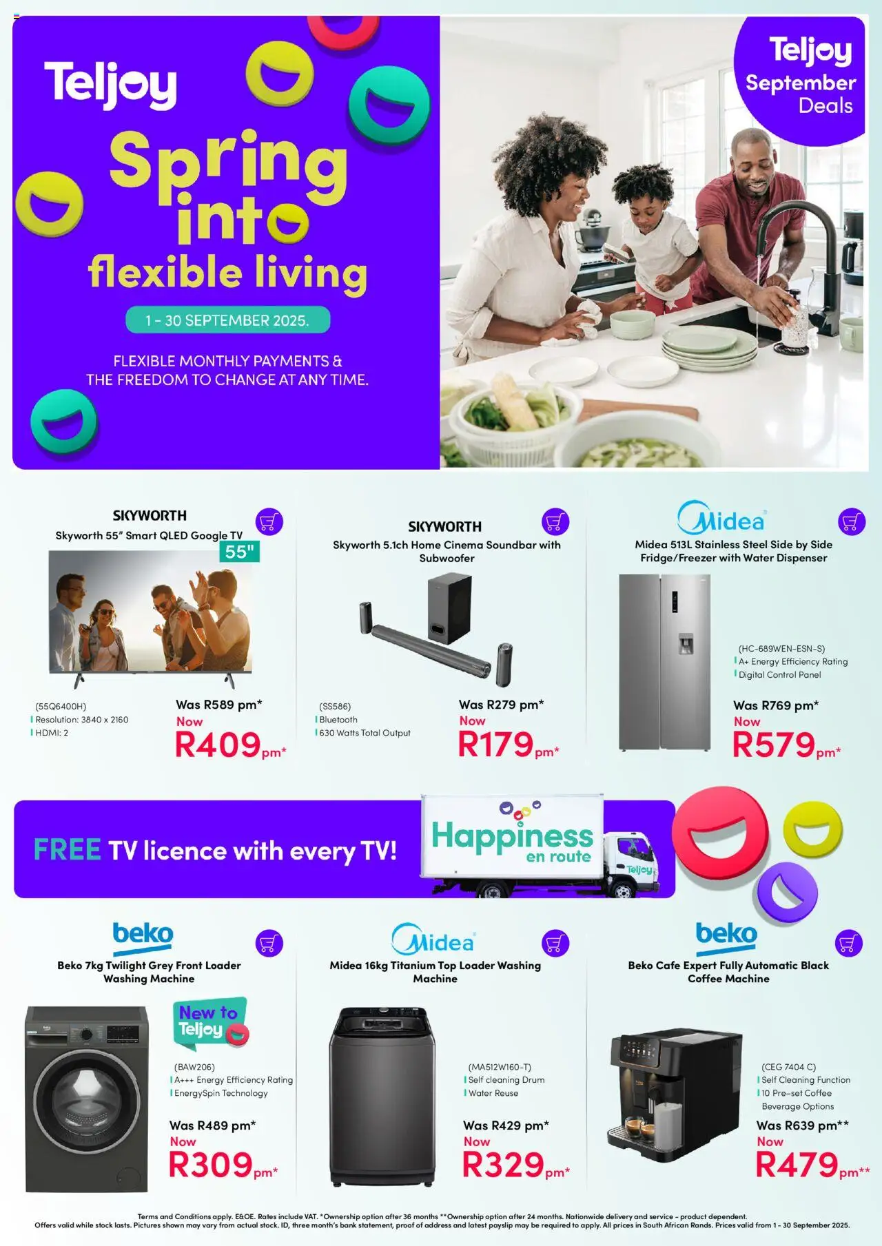 Teljoy Specials from 01/09 - 30/09/2025 > Promotions